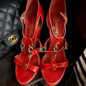 CHANEL Chaus Ouverties Open toe sandals